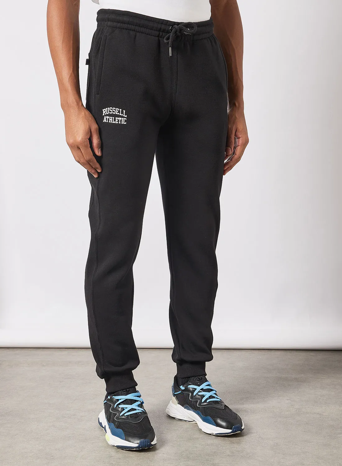 Russell Athletic Iconic Cuffed Sweatpants Black