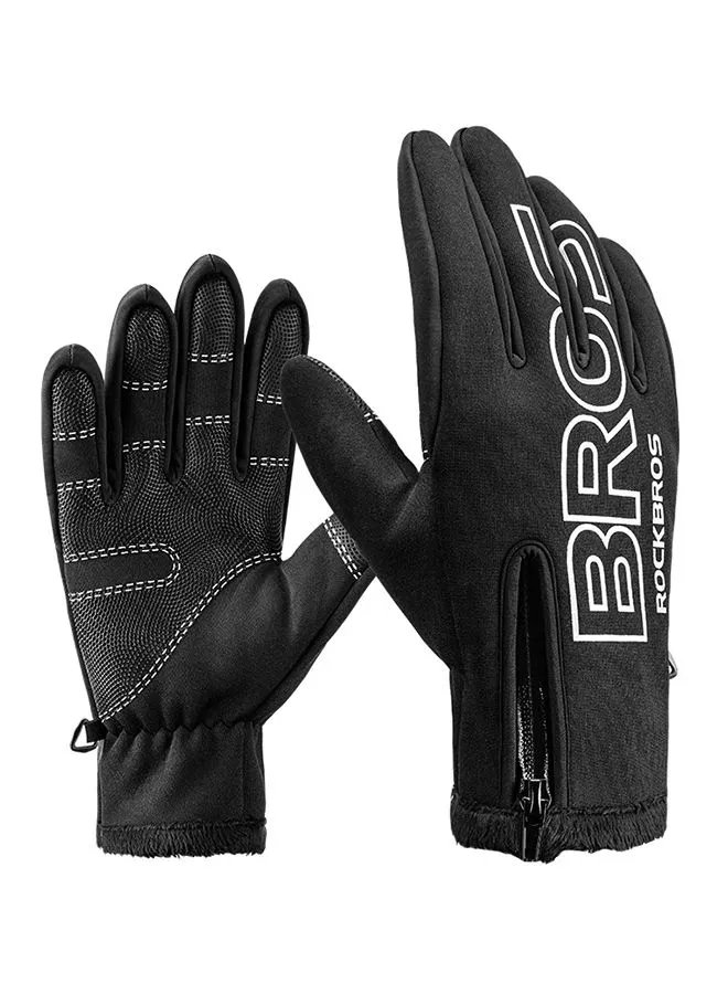 Athletiq Adjustable Polyester Bicycle Gloves