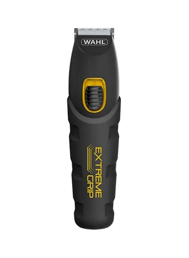 WAHL Extreme Grip Lithium Ion MultiGroomer Rechargeable Beard Trimmer Kit Black 0.5kg