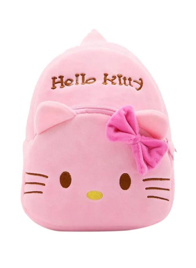 Generic Hello Kitty Plush School Backpack Pink