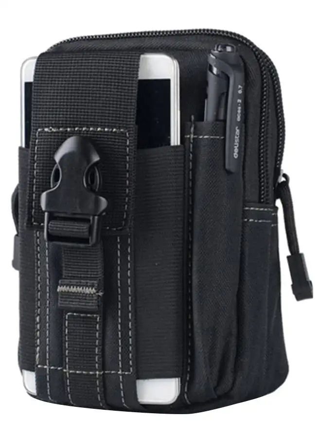 ماركة غير محددة حقيبة خصر تكتيكية رخوة بحزام أسود