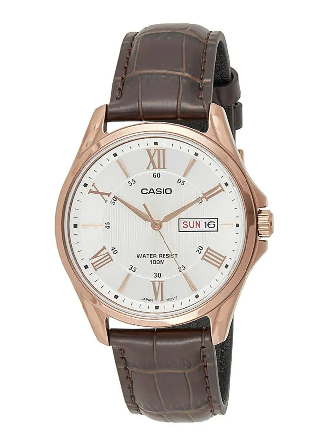 CASIO Men's Enticer Analog Watch MTP-1384L-7AVDF