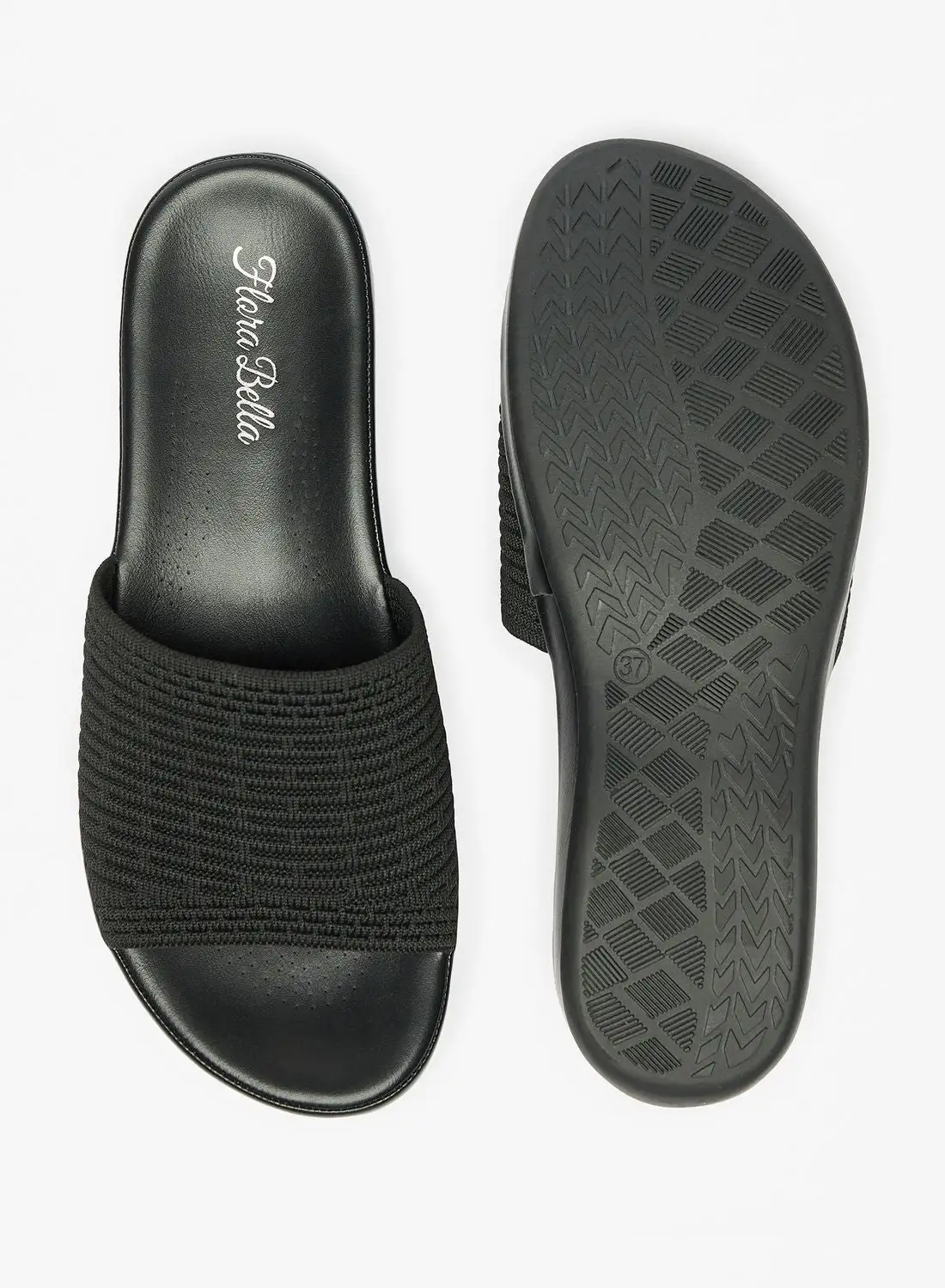 shoexpress Open Toe Flat Sandals