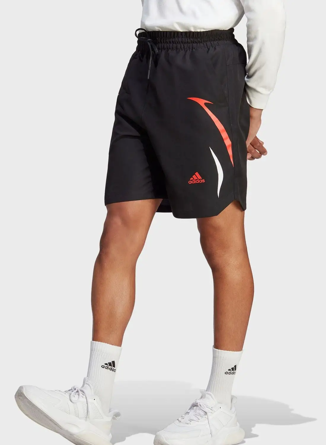Adidas Colour Block Woven Shorts