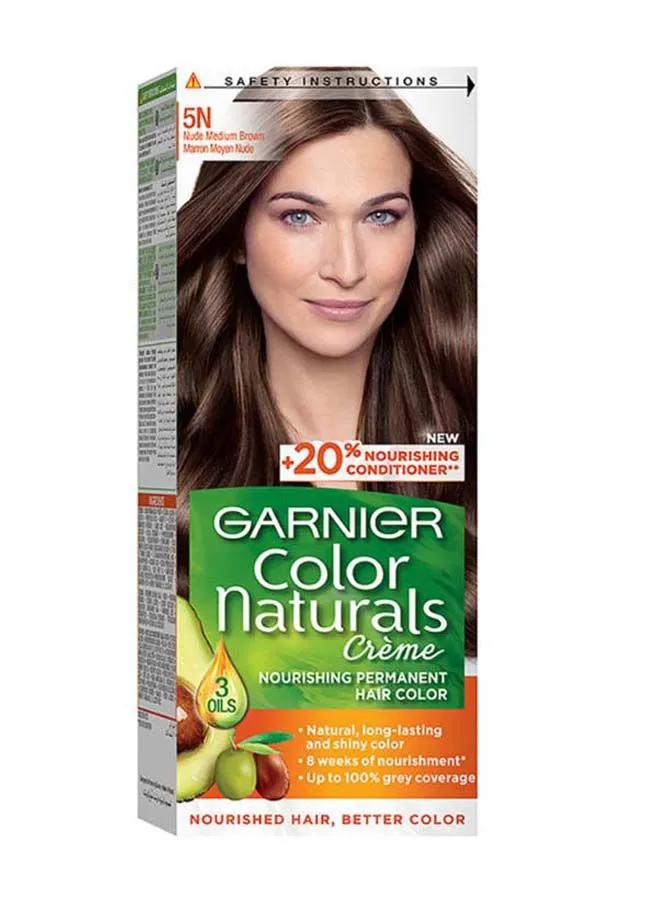Garnier Color Naturals Cream 5N Nude Medium Browm
