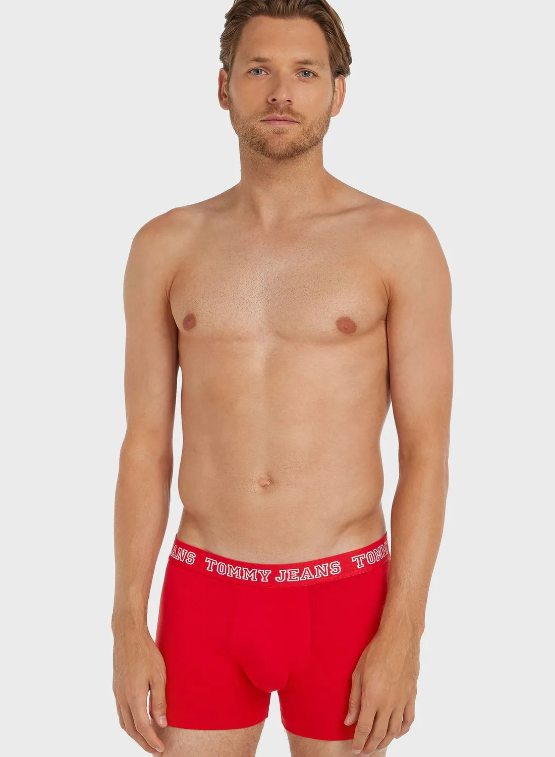 TOMMY JEANS 3 Pack Logo Band Briefs