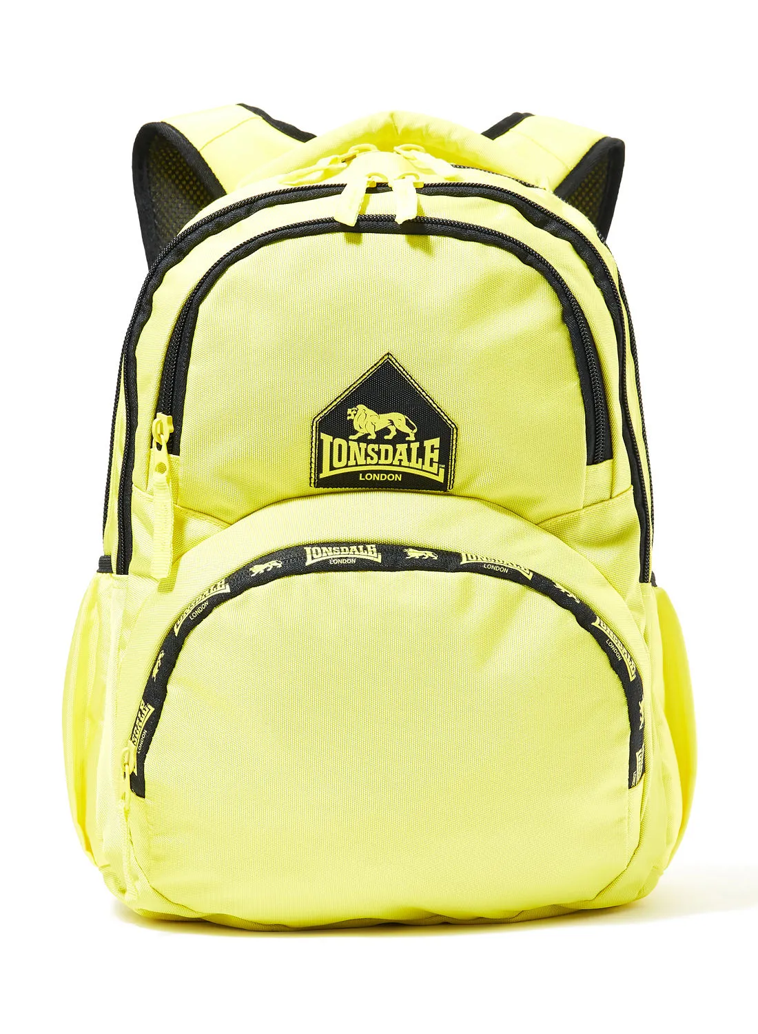 Lonsdale Kids Campus Backpack 16.9 Inch Yellow