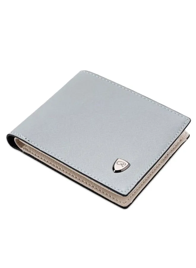 HENGSHENG 2-Fold Ultrathin Multi-Functional Casual Wallet Grey