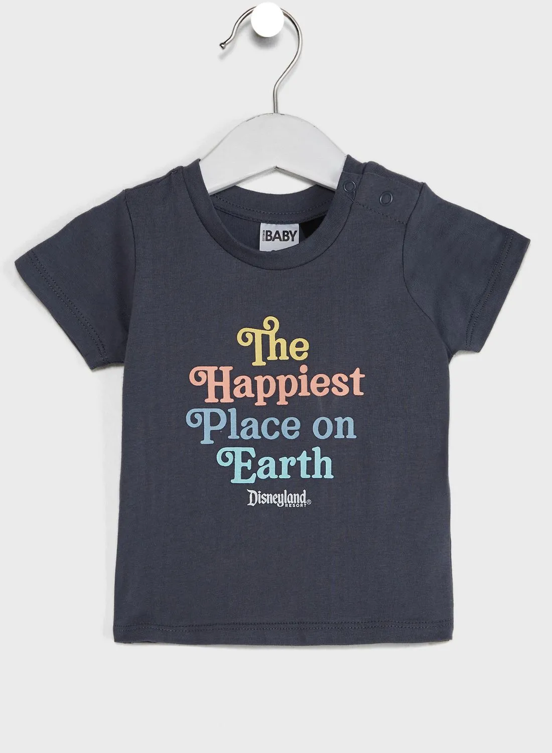 Cotton On Infant Slogan T-Shirt