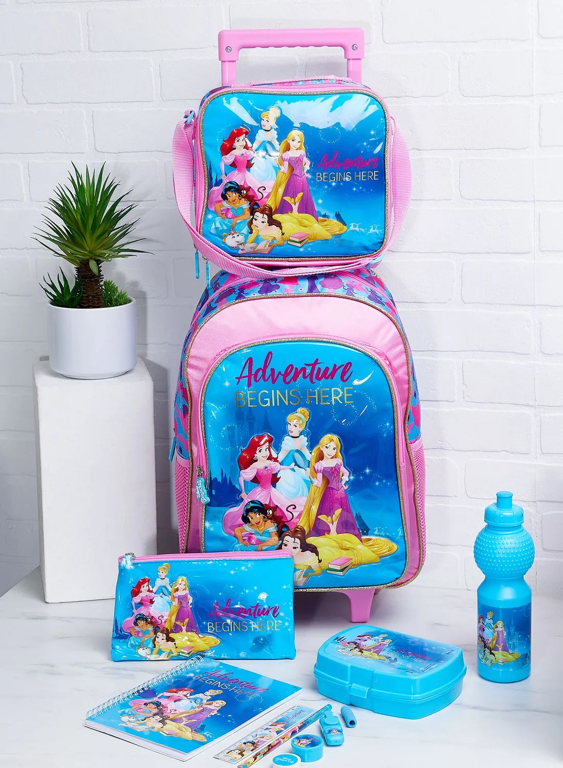 Disney Princess Back To School Disney Princess 6In1 Trolley Box Set