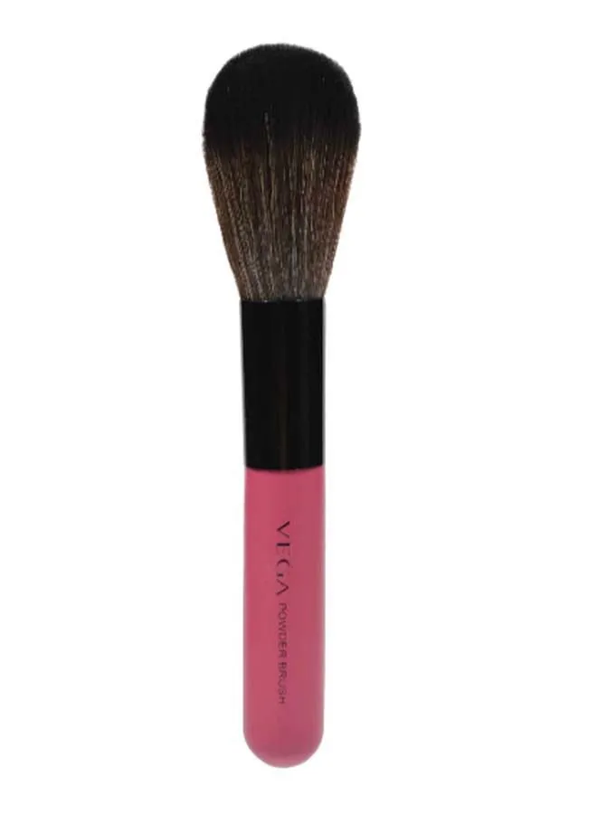 Vega Tiny Powder Brush Black/Pink