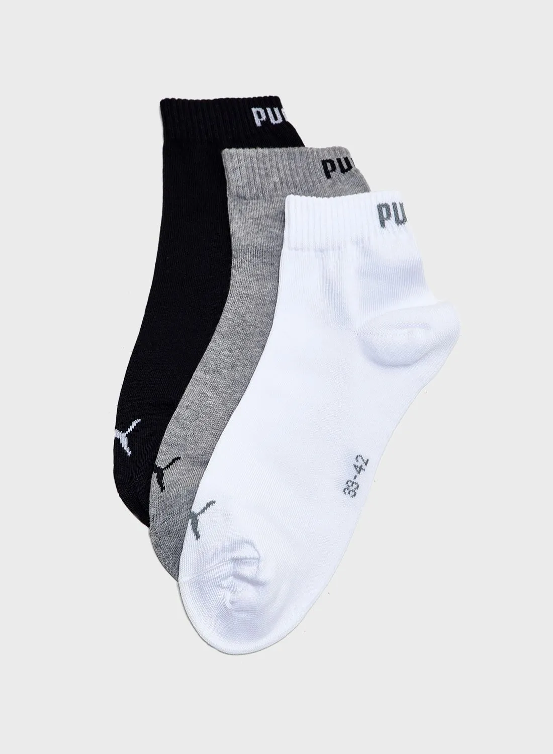 PUMA 3 Pack Basic Socks