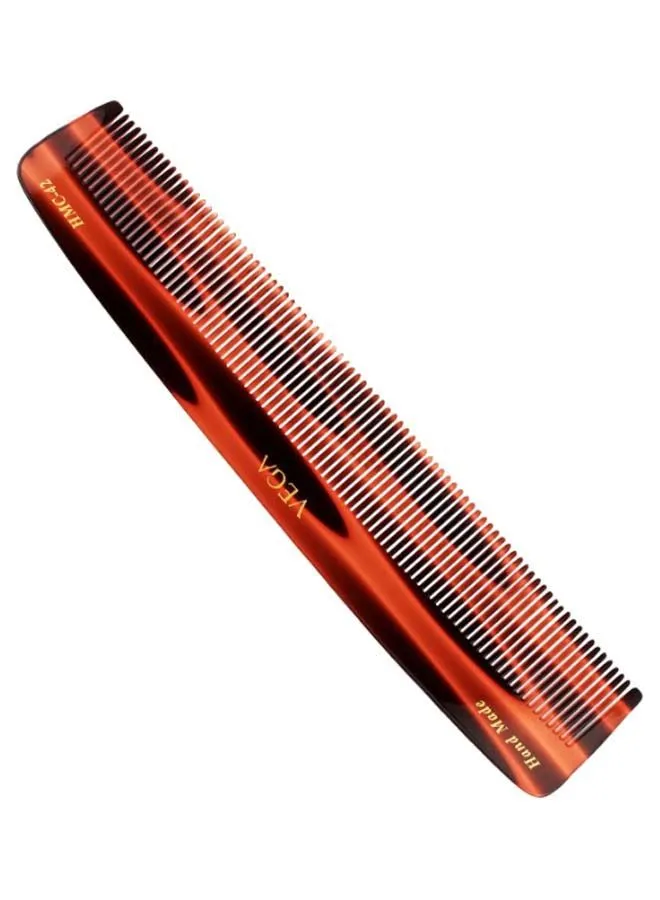 Vega Dressing Comb Black/Red 22 x 4.5cm