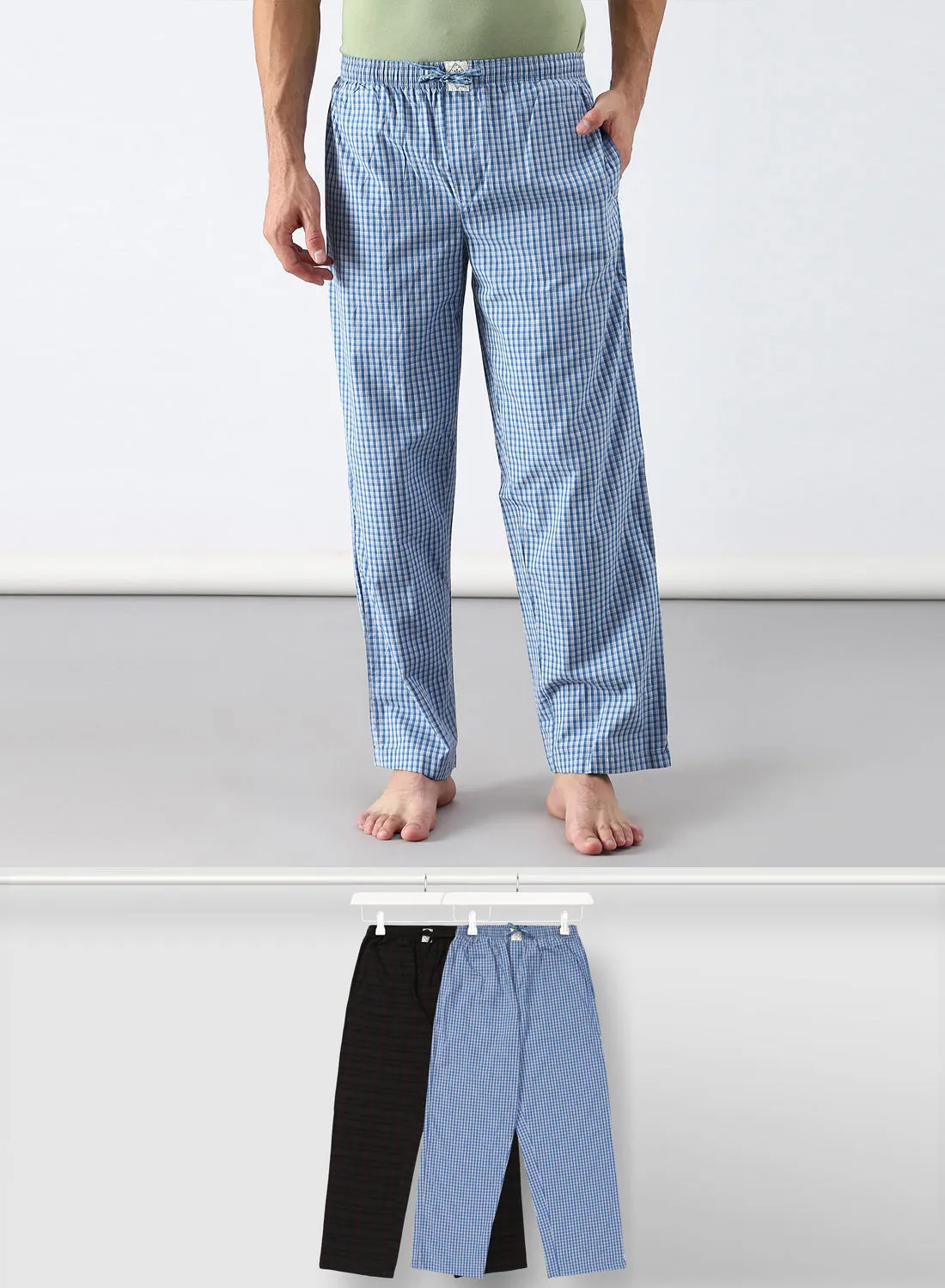 ABOF 2 Pack Lounge Pants Sets Multicolour