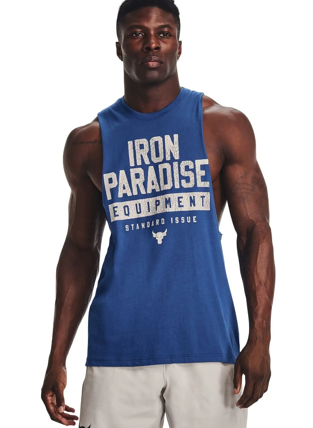 UNDER ARMOUR Project Rock Iron Muscle Tank