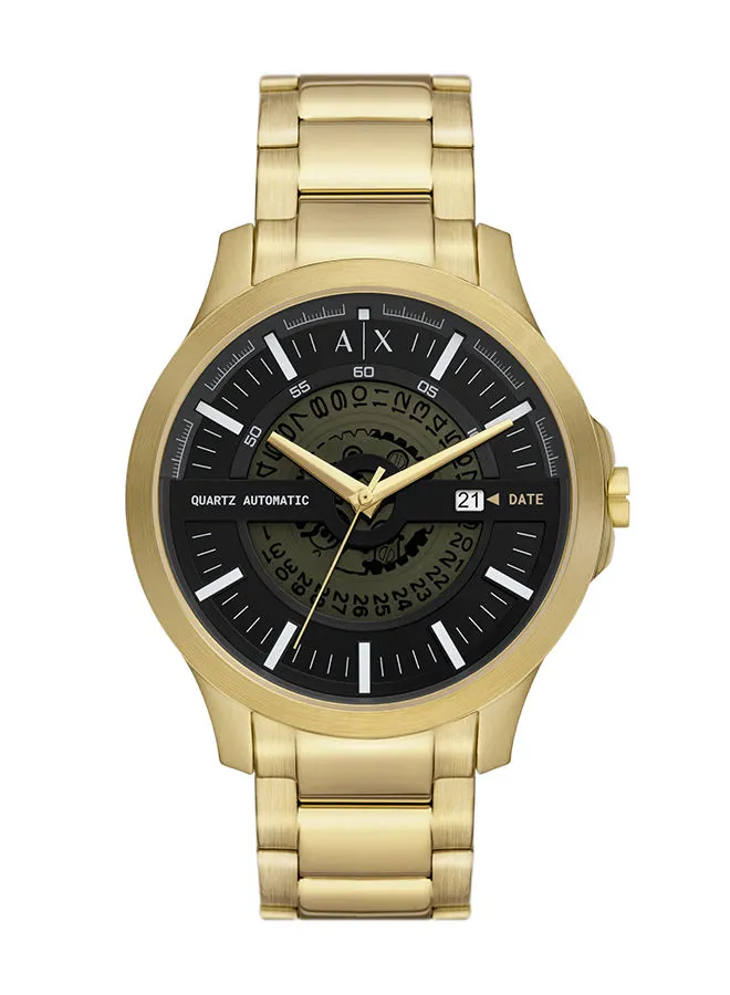 Armani Exchange Men's Analog Stainless Steel Wrist Watch - AX2443 - 46 mm