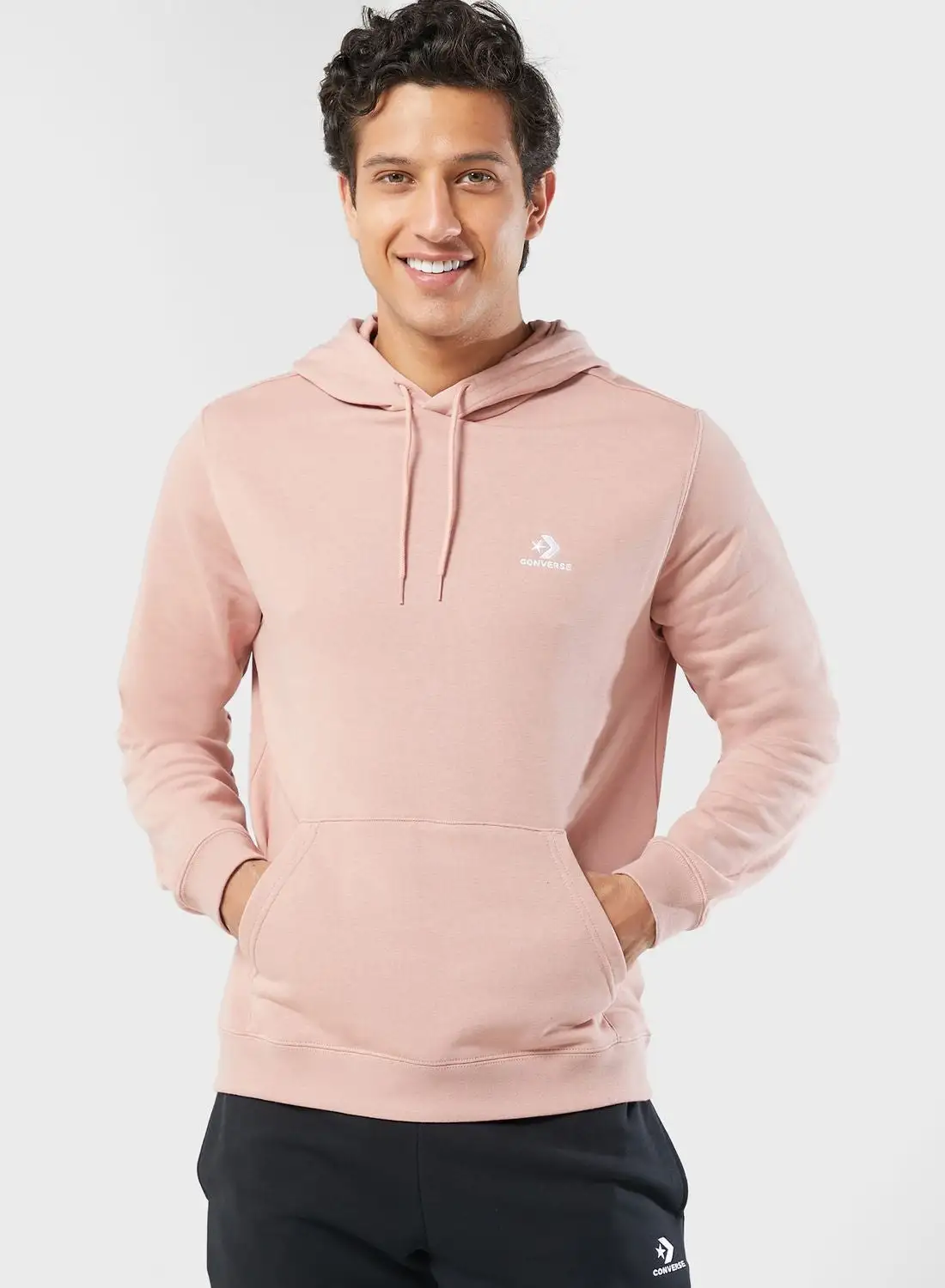 CONVERSE Classic Fit Embellished Hoodie