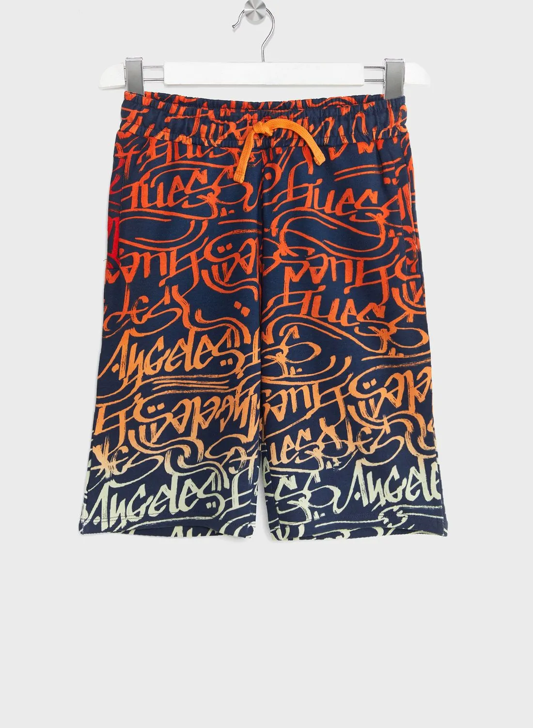 GUESS Youth Abstract Print Shorts