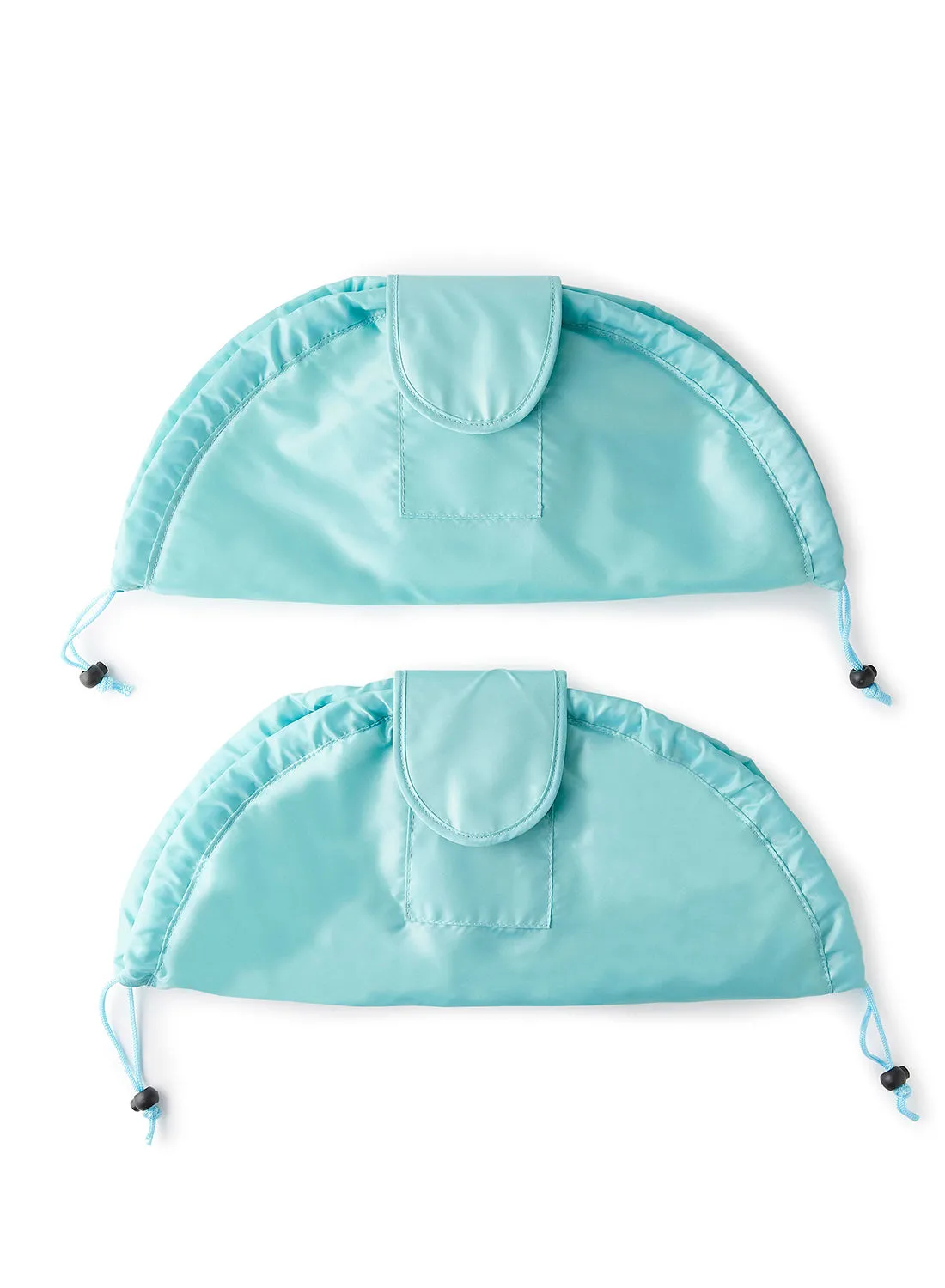 Noon East 2 Pack Cosmetic Bag Light Blue