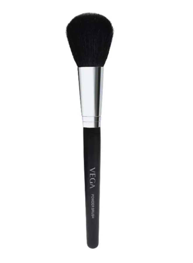 Vega Powder Brush Black/Silver