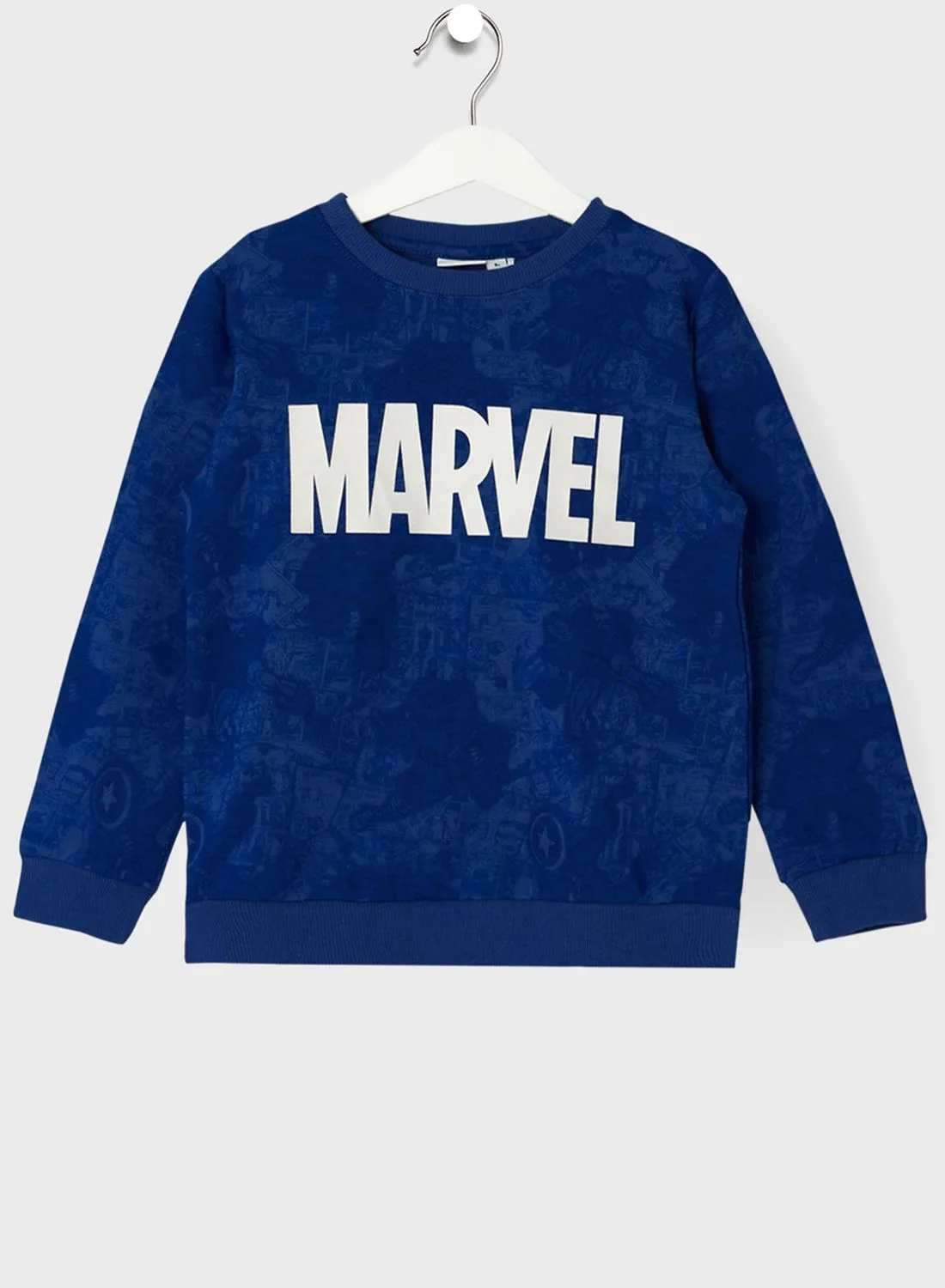 NAME IT Kids Marvel Long Sleeve Sweatshirt
