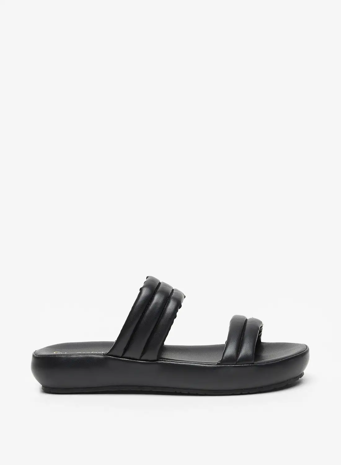 Le Confort Womens Textured Slip-On Sandals
