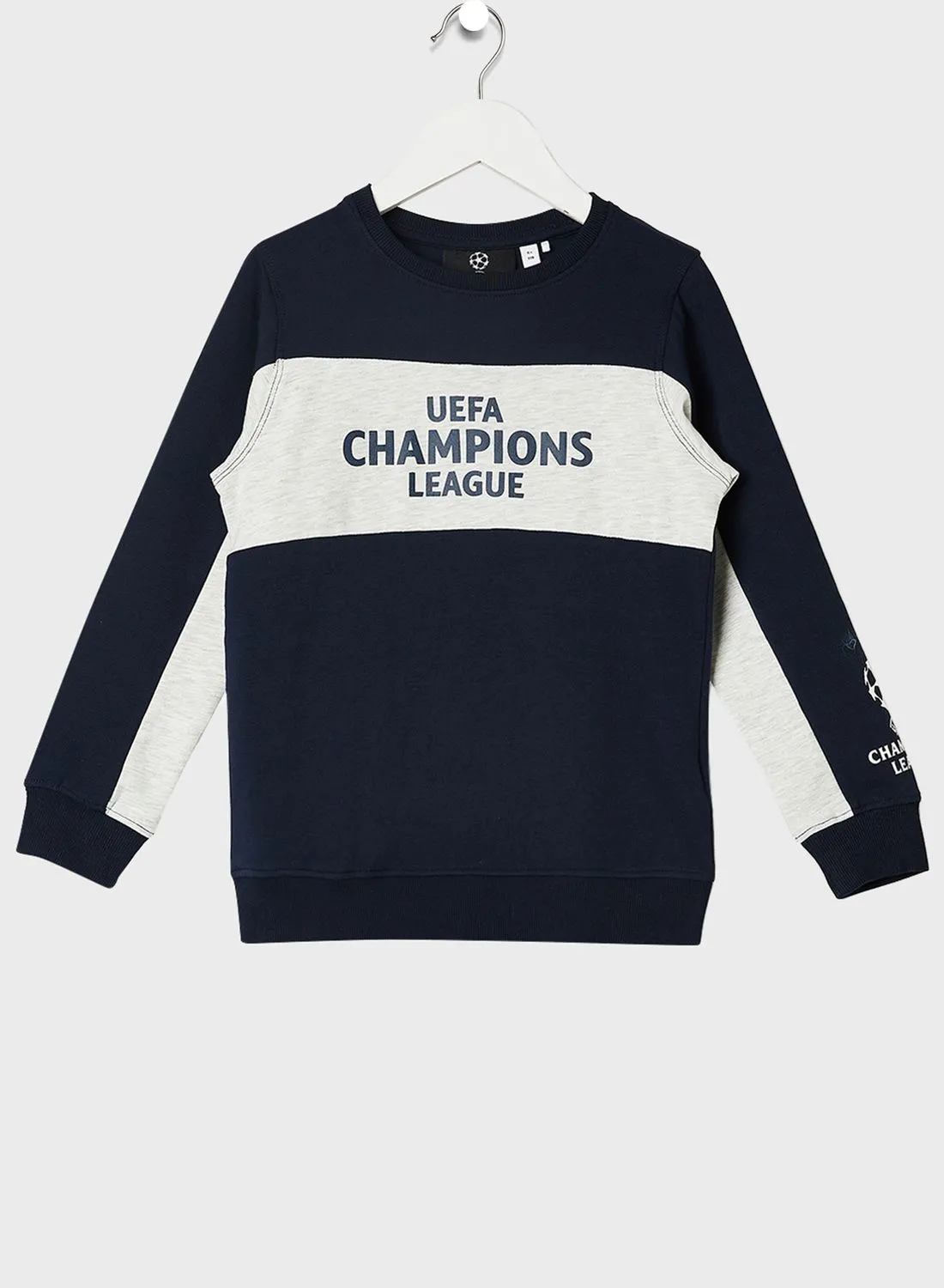 NAME IT Kids Uefa Champions Relaxed Sweatshirt
