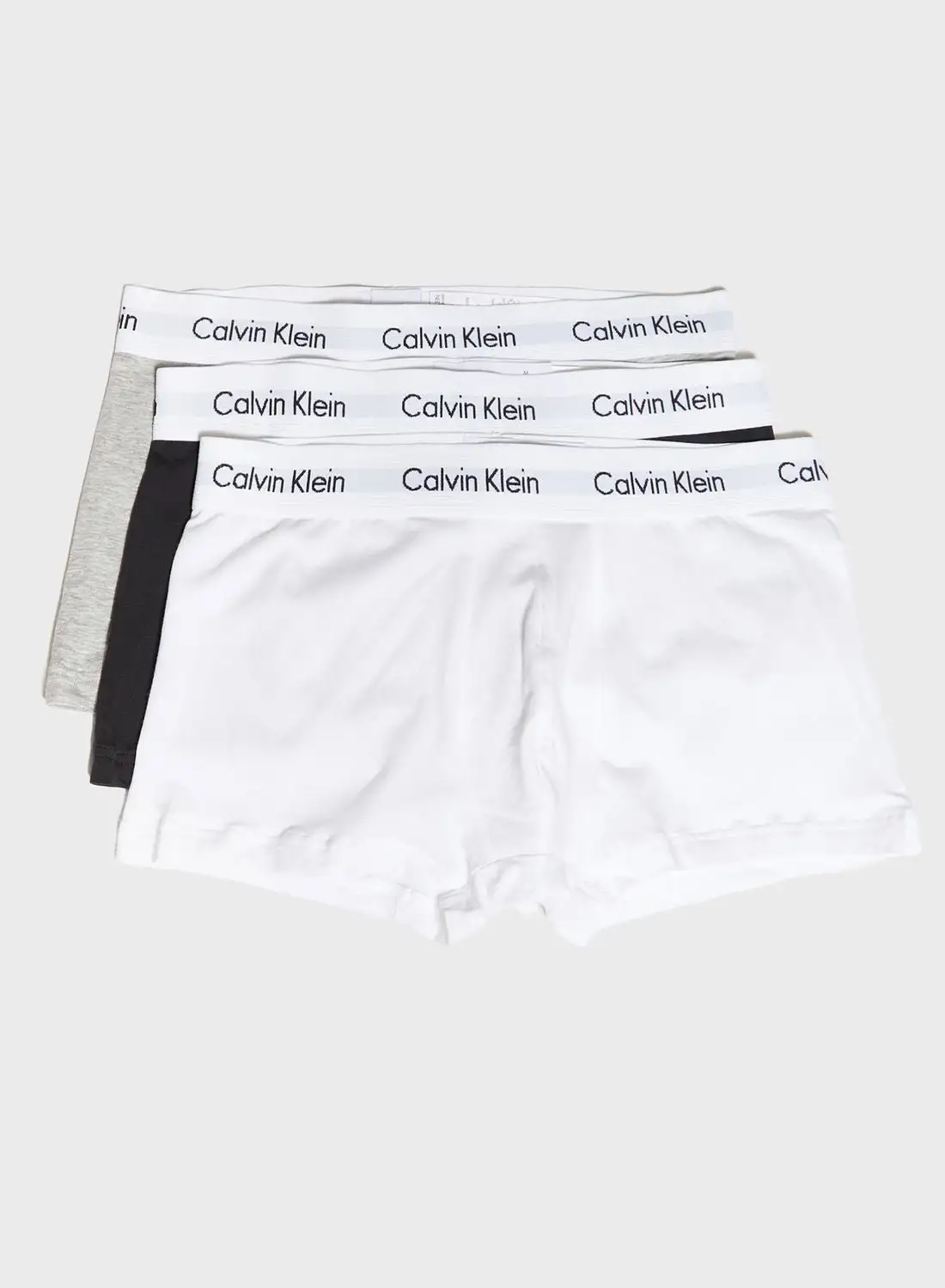 CALVIN KLEIN 3 Pack Logo Band Trunks