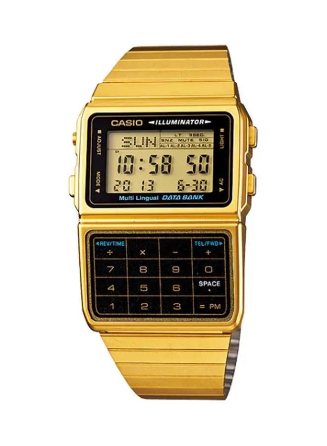 CASIO Men's Vintage Collection Digital Calculator Watch DBC-611G-1DF