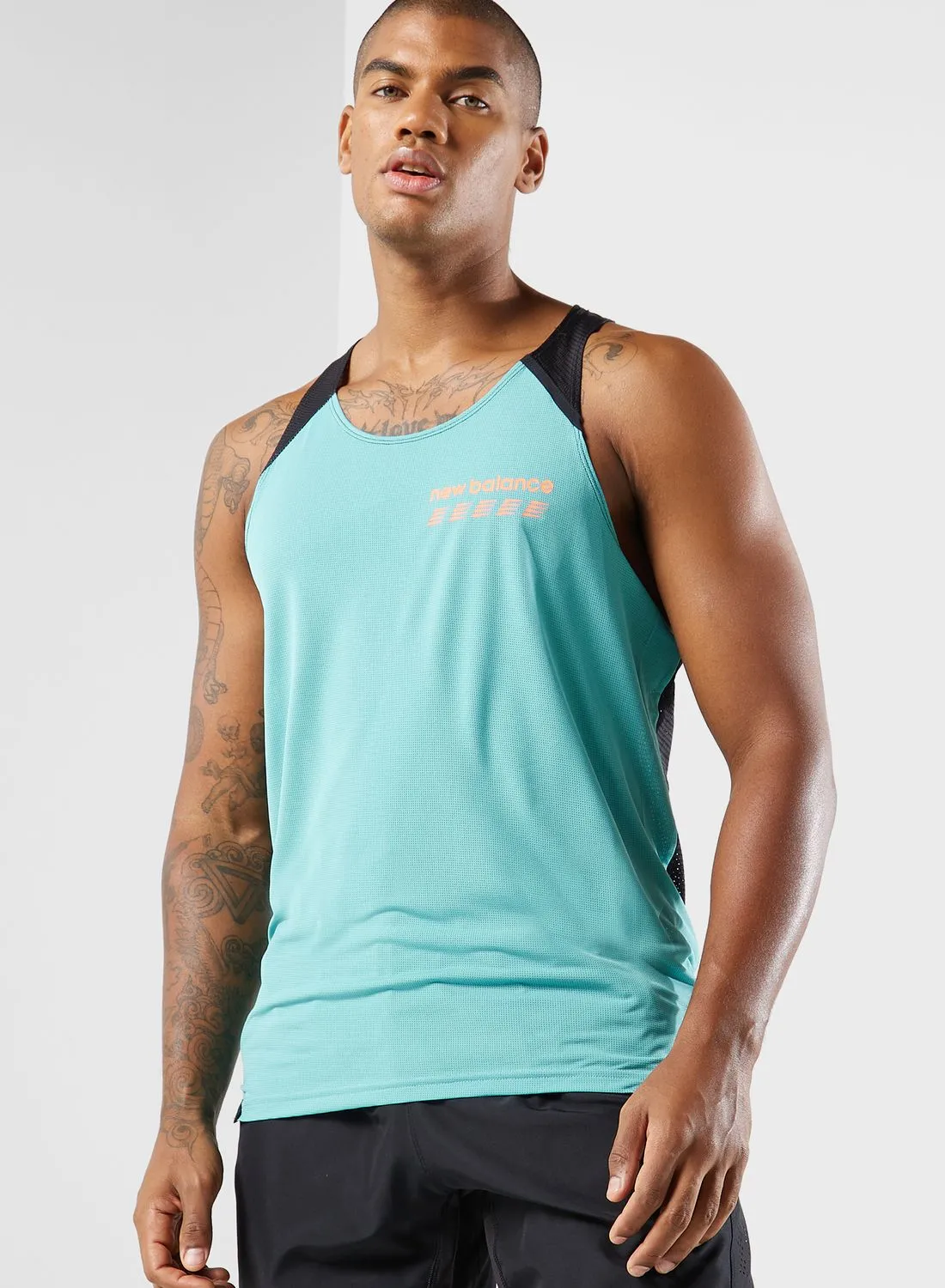 New Balance Accelerate Pacer Printed Tank