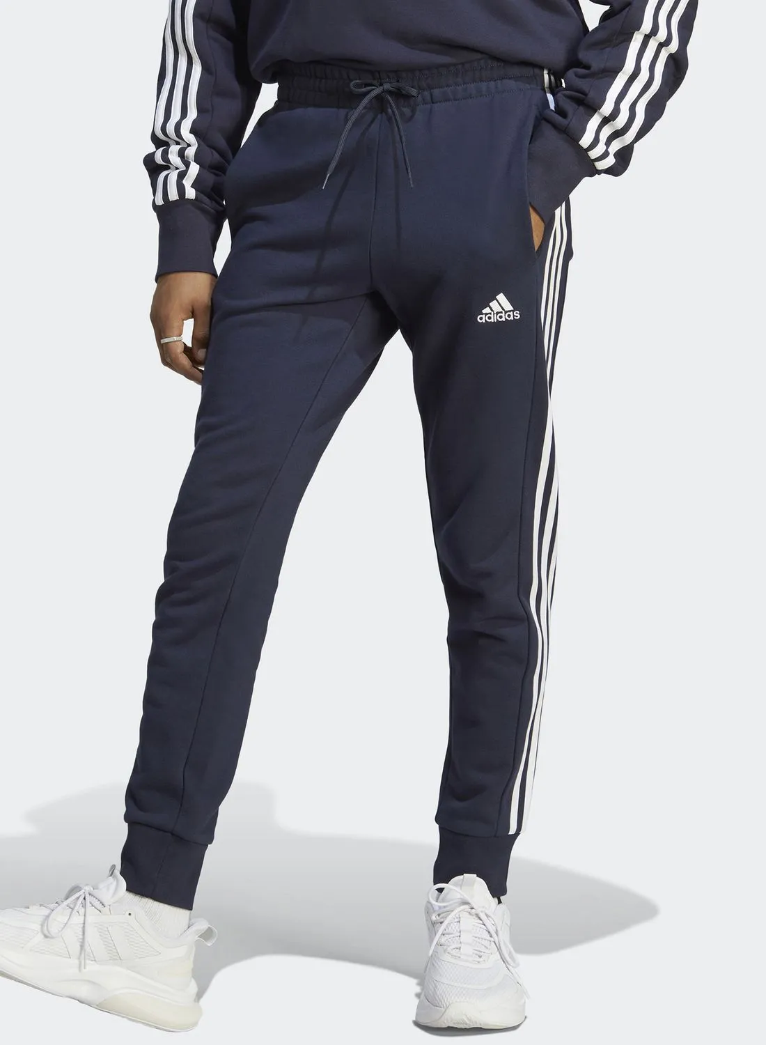 Adidas 3 Stripes French Terry Sweatpants