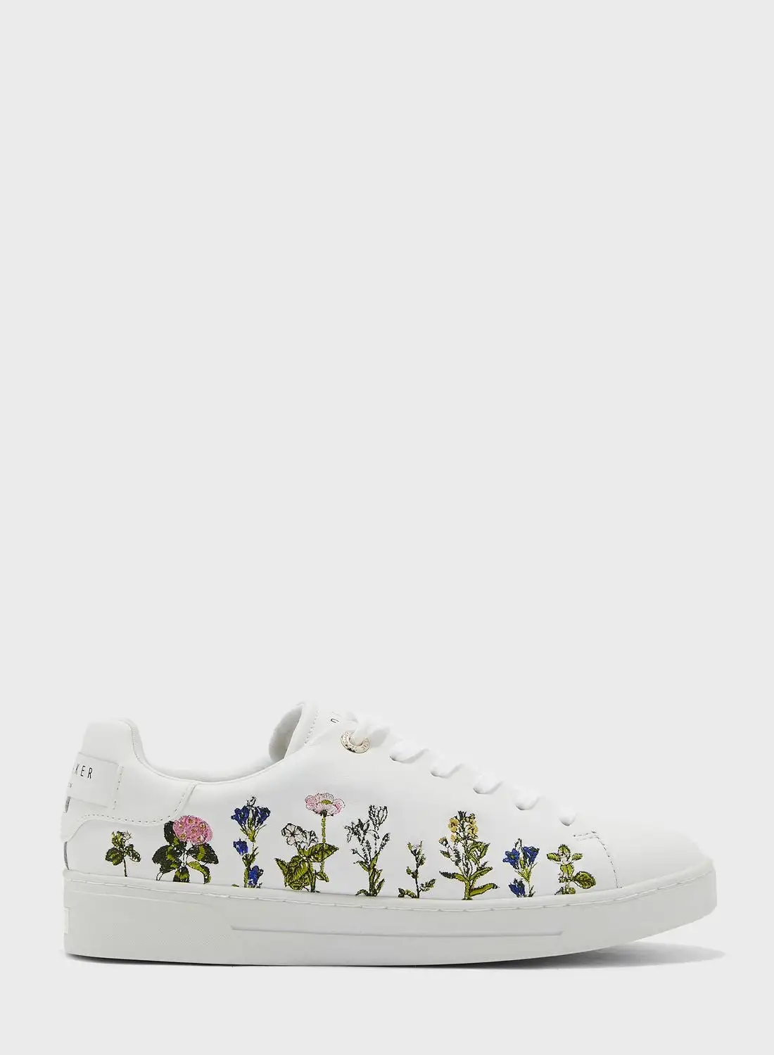 Ted Baker Acea Bouquet Embroidered Cupsole Sneakers