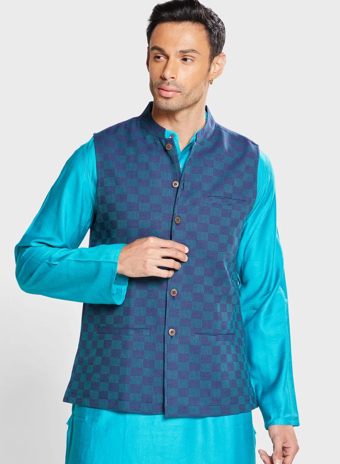 Fabindia Cotton Nehru Jacket