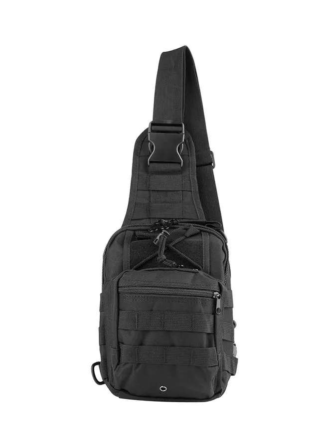 OUTAD Adjustable Straps Crossbody Bag Black