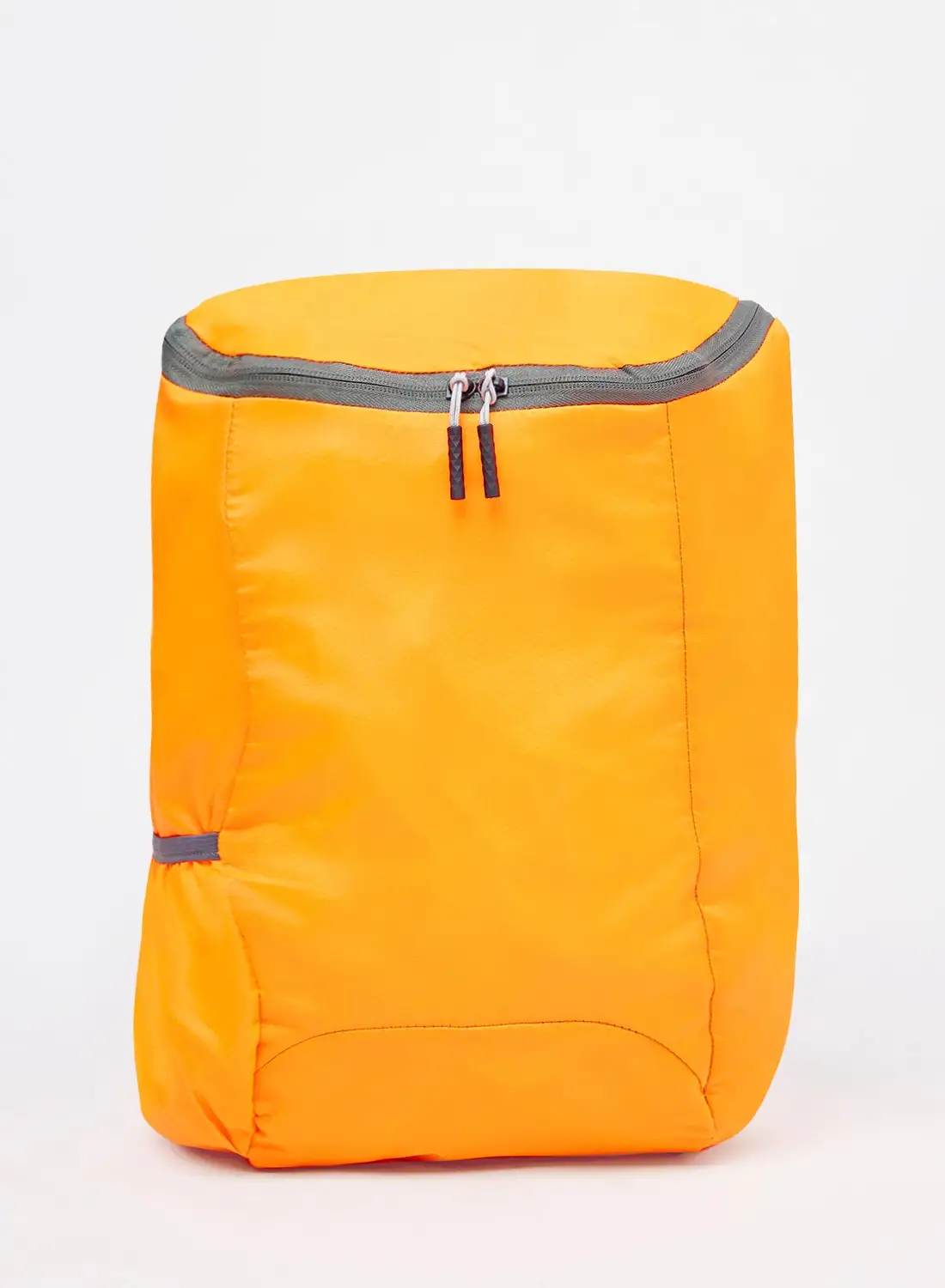 Amal Casual Dyed Polyester Unisex One Size Backpack Orange