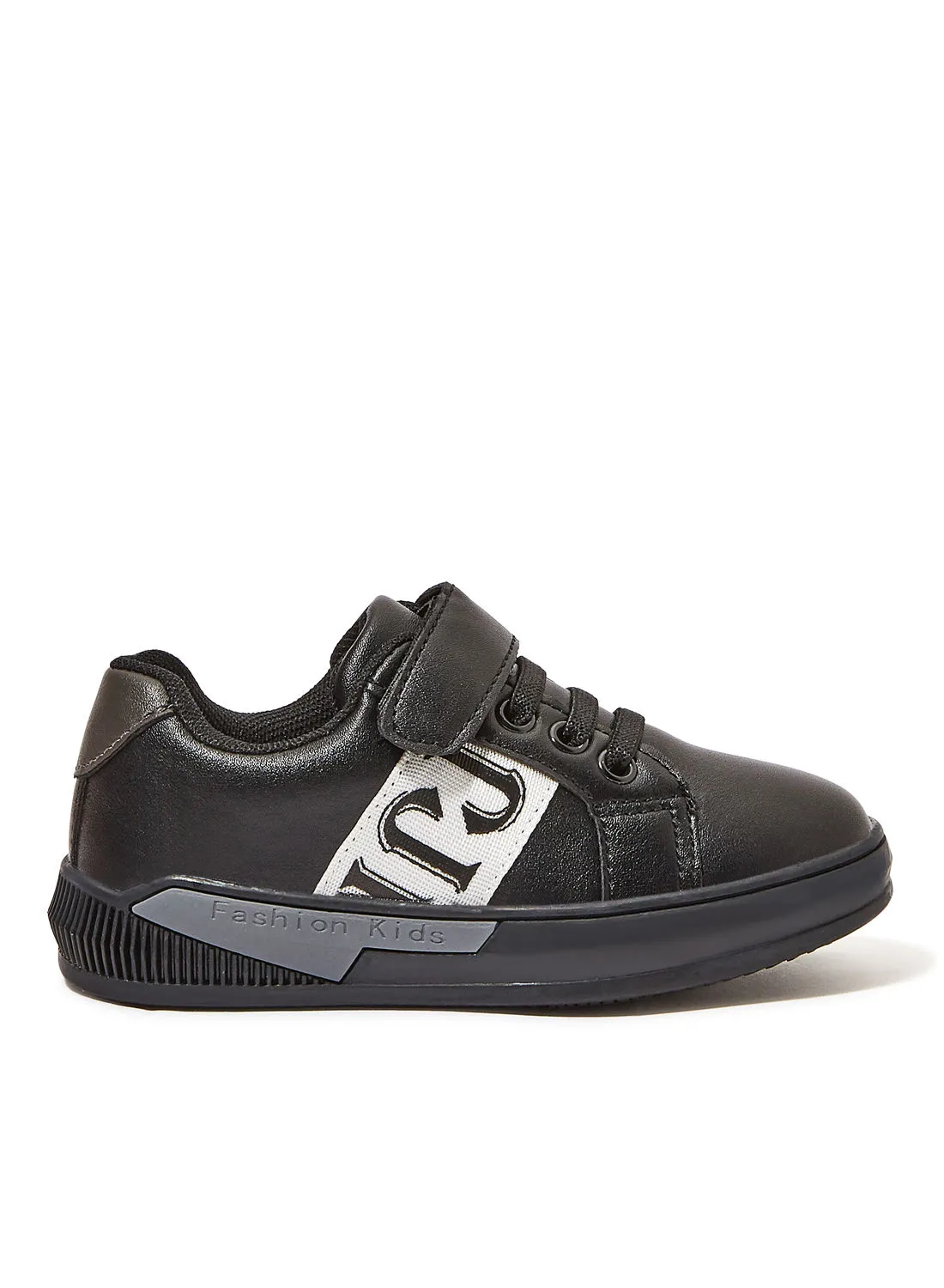 Jurado Branding Initial Sneakers Black