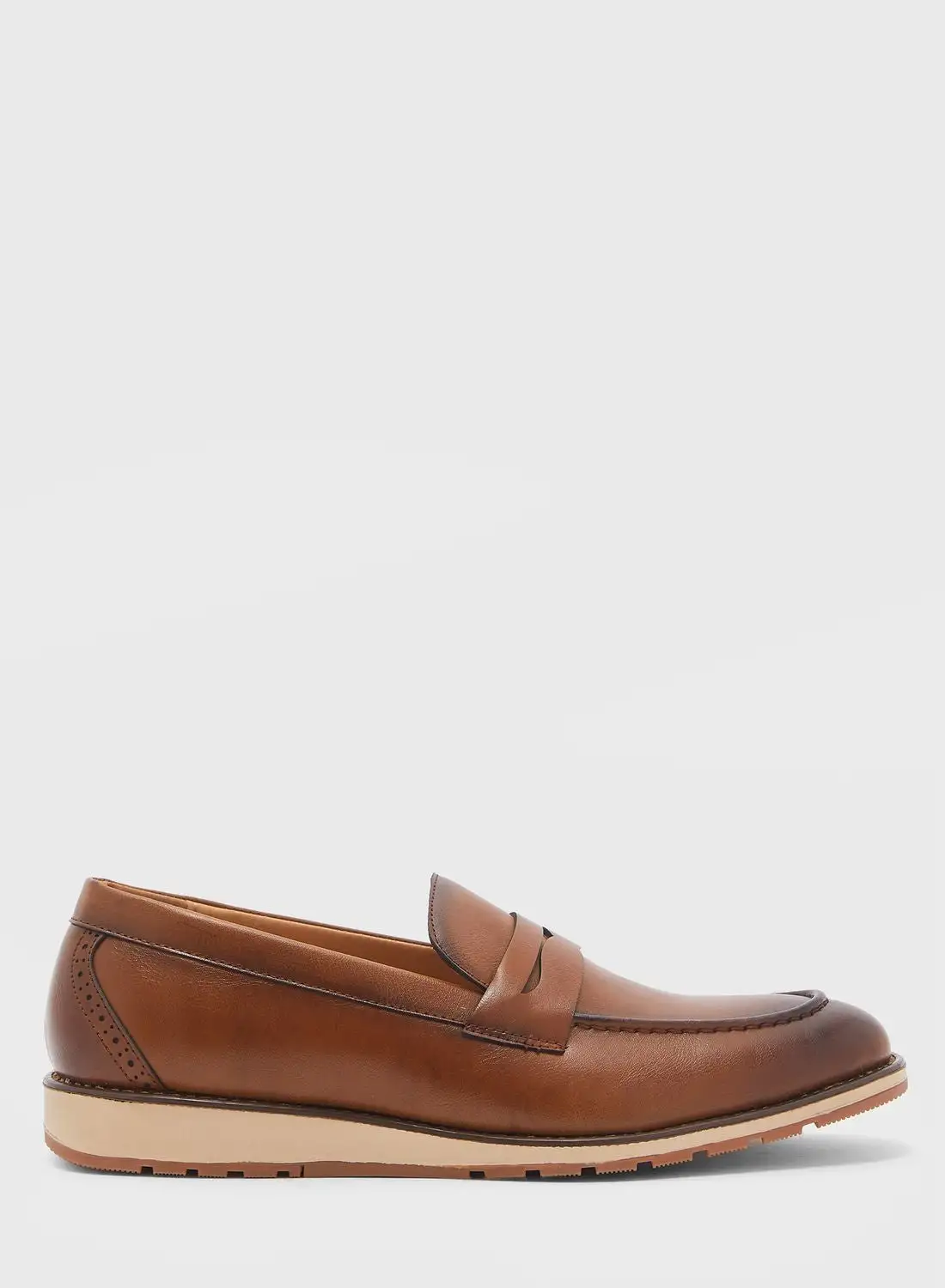 Robert Wood Faux Leather Casual Slip Ons