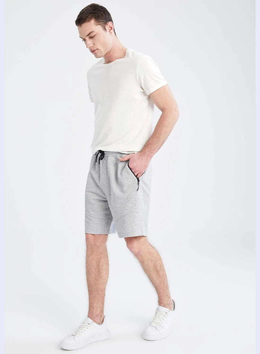 DeFacto Man Slim Fit Knitted Short