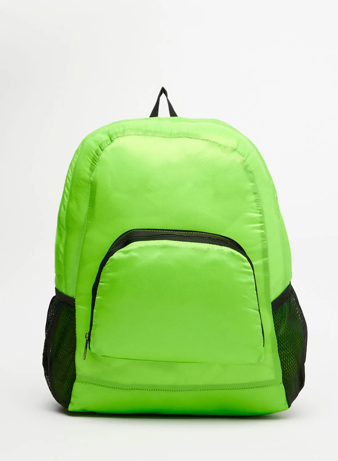 Amal Unisex Casual Dyed Polyester One Size Backpack Green