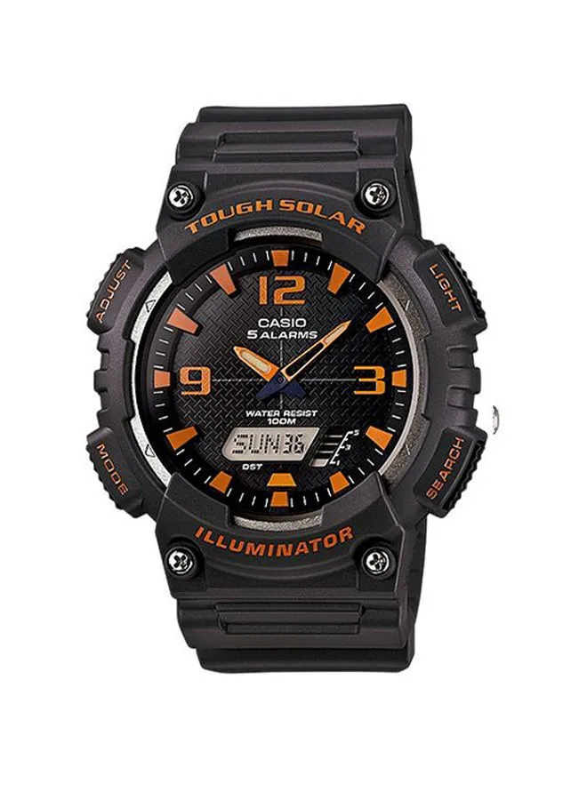 CASIO Men's Water Resistant Analog & Digital Watch AQ-S810W-8AVDF Black