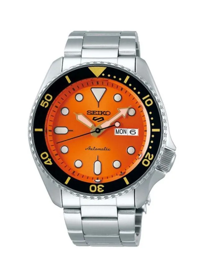 Seiko Men's Round Shape Stainless Steel Analog Wrist Watch 43 mm - Silver - SRPD59K1