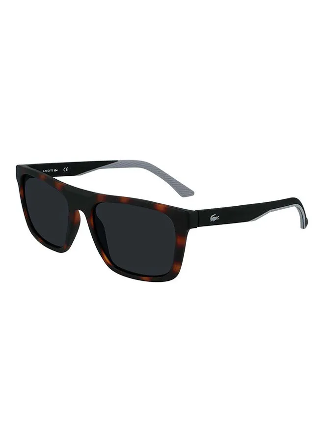 LACOSTE Men's Full Rim Bio Injected Modified Rectangle Sunglasses  L957S-230-5618