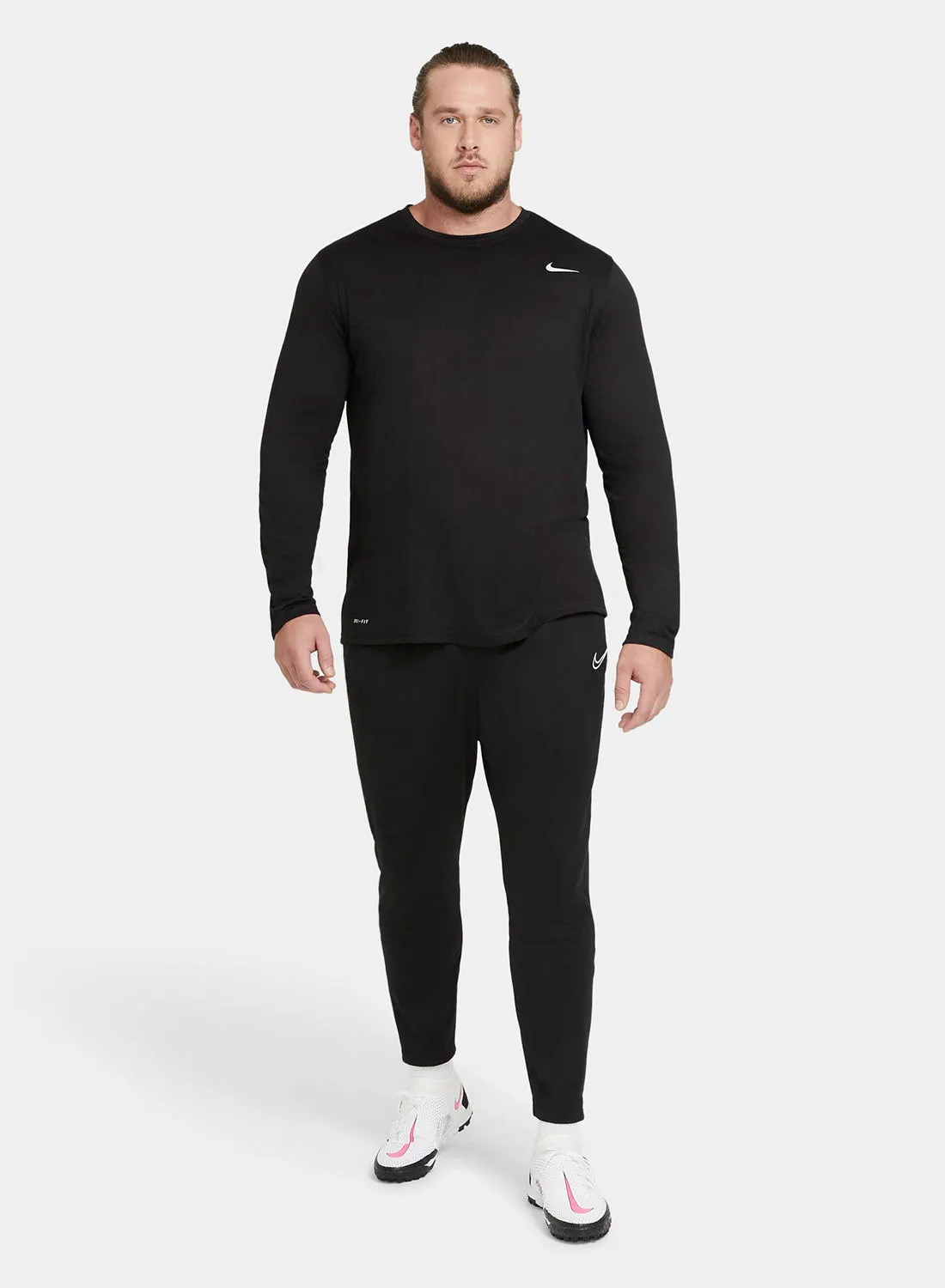 Nike Dri-FIT Academy Football Sweatpants Black/White/(White)