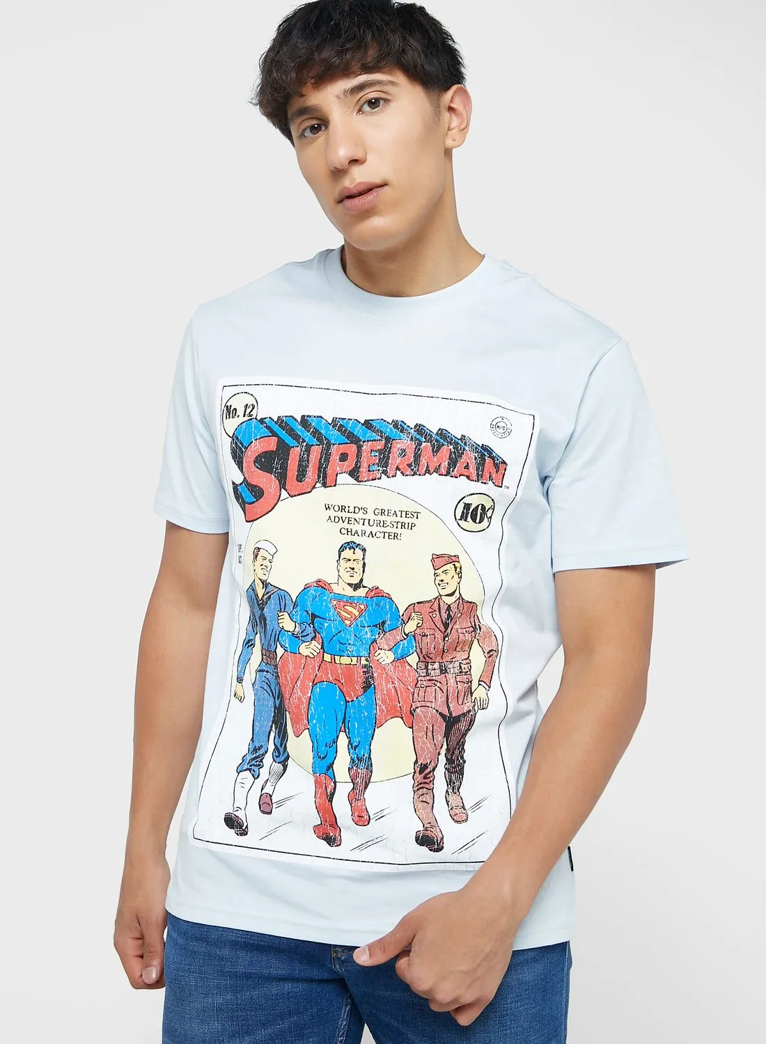 Only & Sons Comic Crew Neck T-Shirt