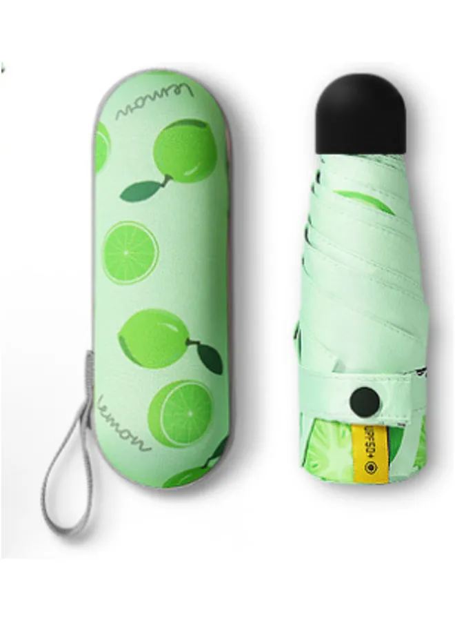 Generic Rainproof Capsule Fruit Umbrella Green