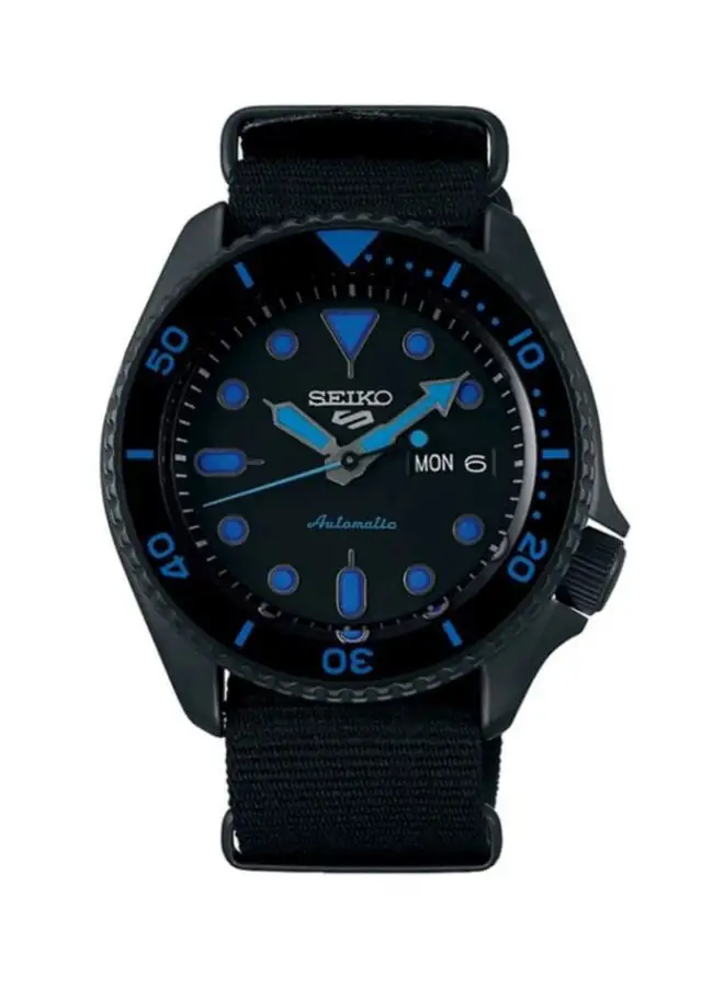 ساعة Seiko 5 Sports Water Resistant Analog SRPD81K1.4 للرجال