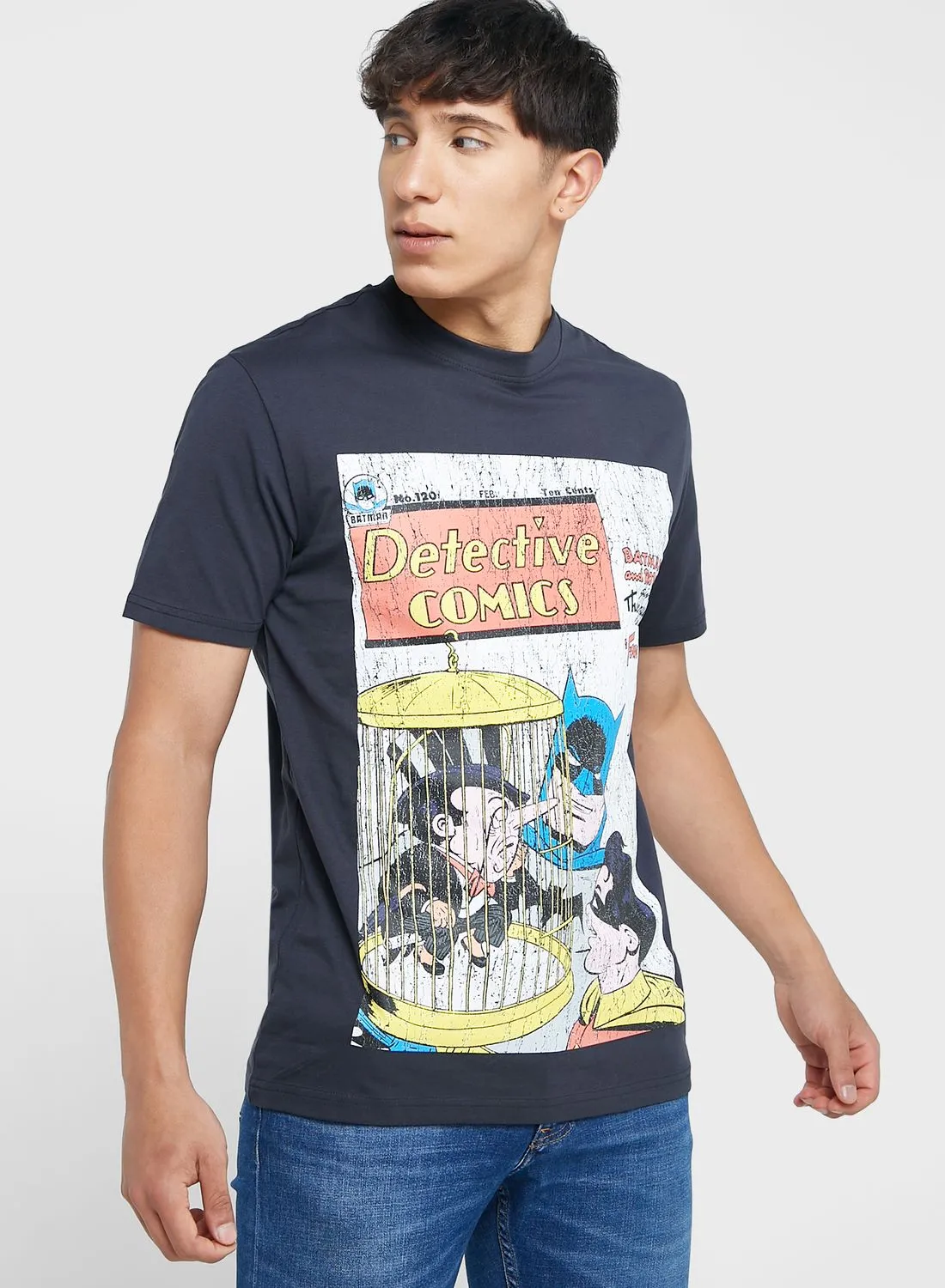Only & Sons Comic Crew Neck T-Shirt