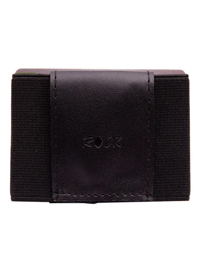 Rock Leather Smart Wallet Black