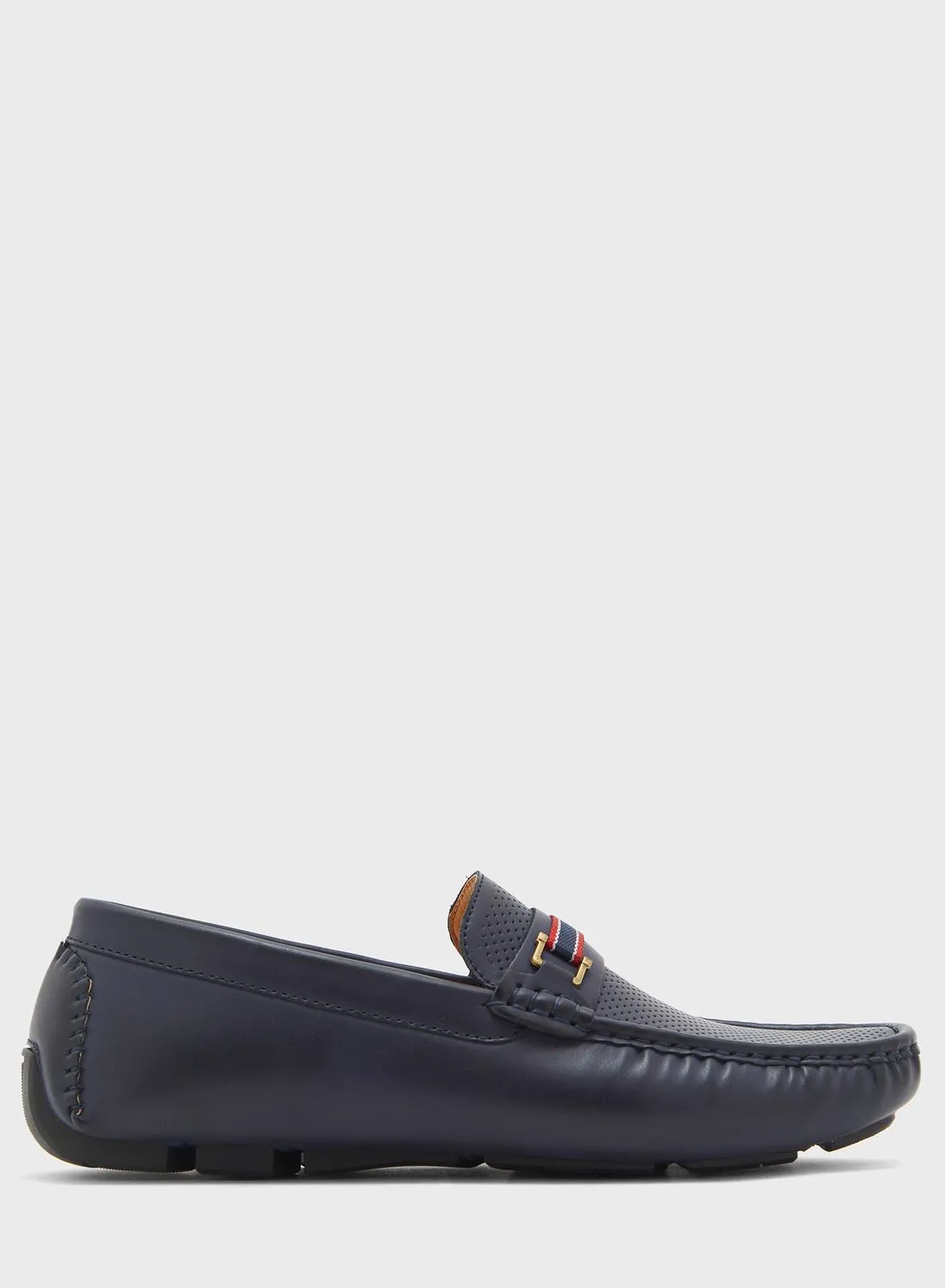Robert Wood Perforated Saddle Loafers
