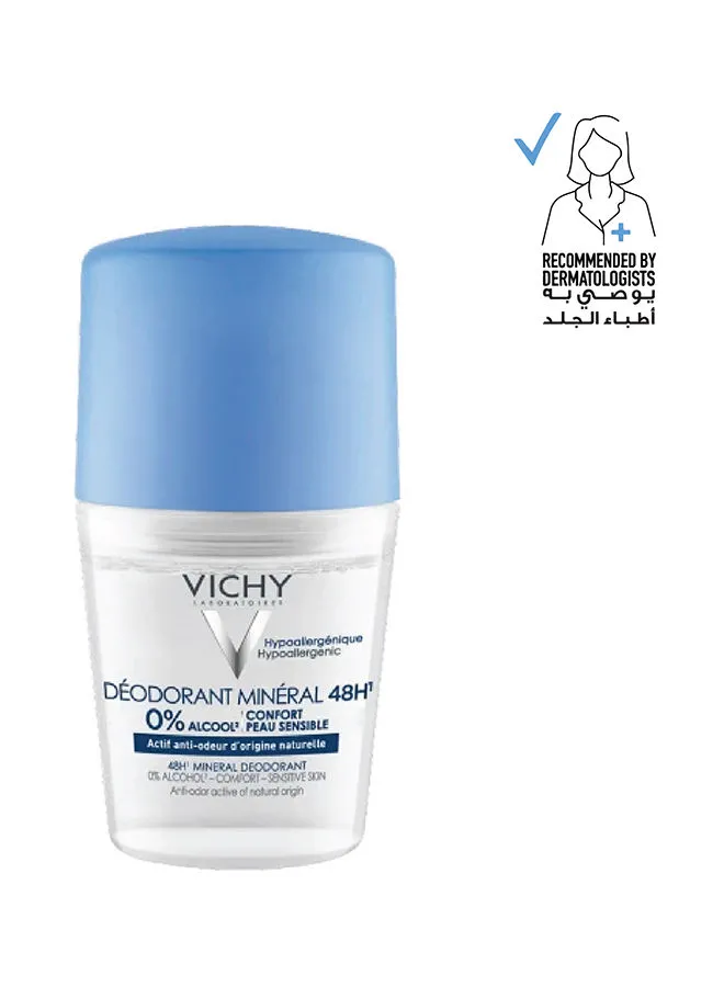 Vichy 48 Hours Mineral Aluminum Free Deodorant 50ml